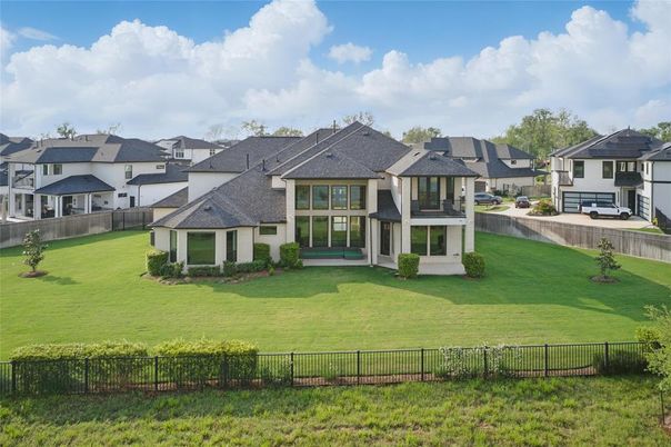 Backyard, Exterior, Facade, Solar Panels, French Provincial