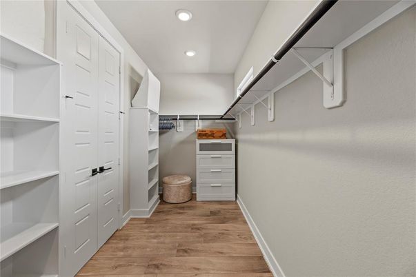 Interior, Recessed Lighting, Walk-in Closets, Wood Texture Flooring