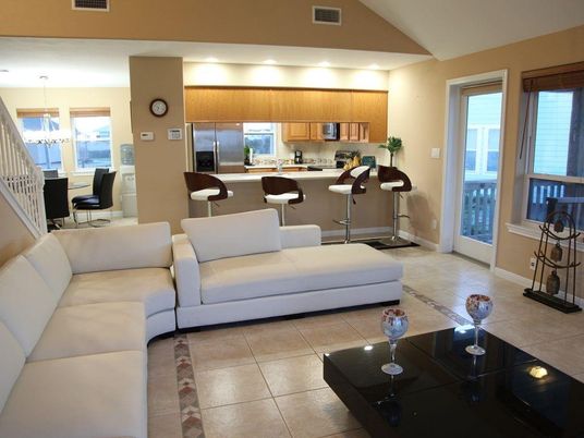 Interior, Kitchen, Living room