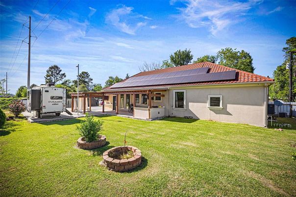 Backyard, Exterior, Solar Panels