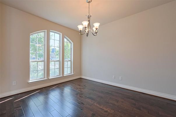 Chandelier, Empty room, Interior, Wood Texture Flooring