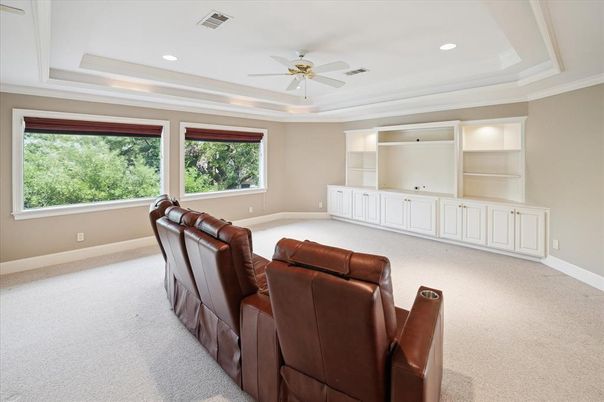 Home Theatre Room, Interior, Recessed Lighting, Theatre Room