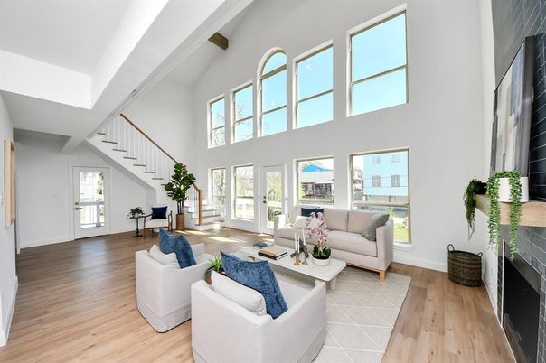 Fireplace, Interior, Living room, Wood Texture Flooring