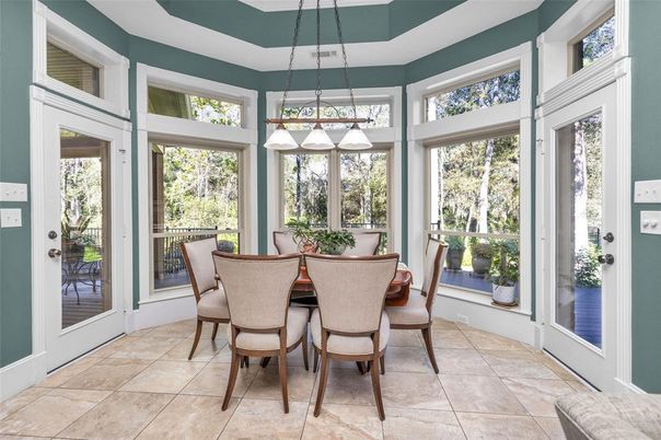 Dining room, Interior, Pendant Lights