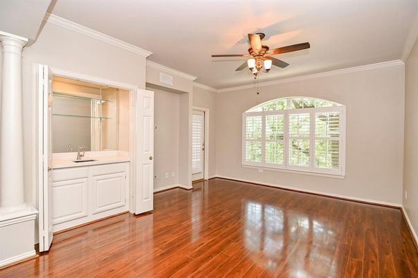 Bathroom, Empty room, Interior, Wood Texture Flooring