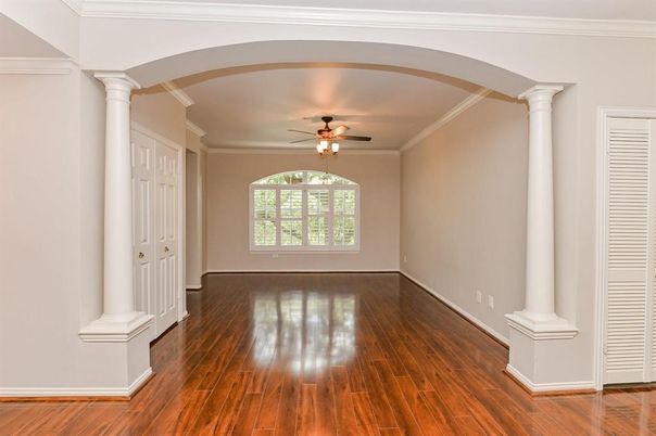 Empty room, Interior, Wood Texture Flooring