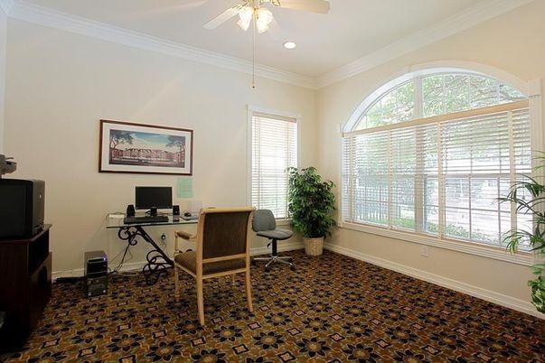 Home Office, Interior, Recessed Lighting