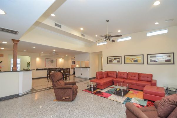 Dining room, Interior, Living room, Recessed Lighting