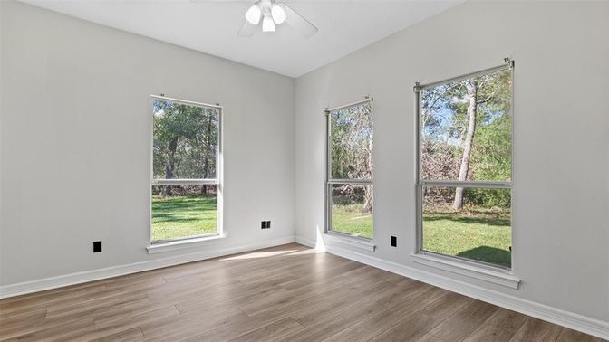 Empty room, Interior, Wood Texture Flooring