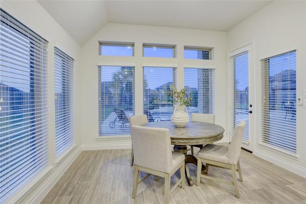 Dining room, Interior, Wood Texture Flooring