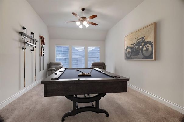 Billiard Table, Game Room, Interior