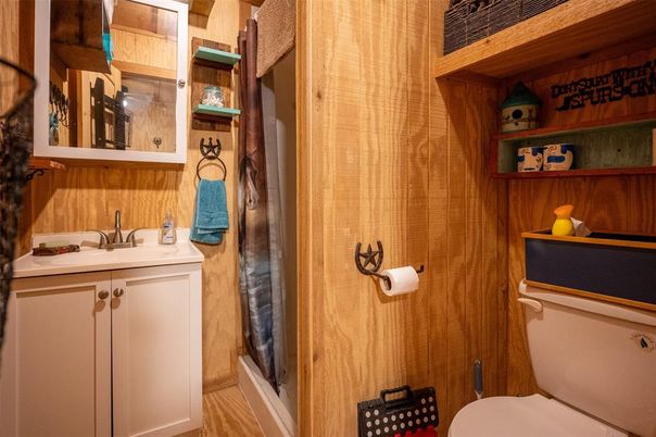 Bathroom, Interior, Wood Texture Flooring