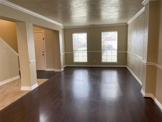 Empty room, Interior, Wood Texture Flooring