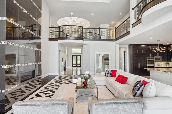 Interior, Kitchen, Living room, Pendant Lights, Recessed Lighting