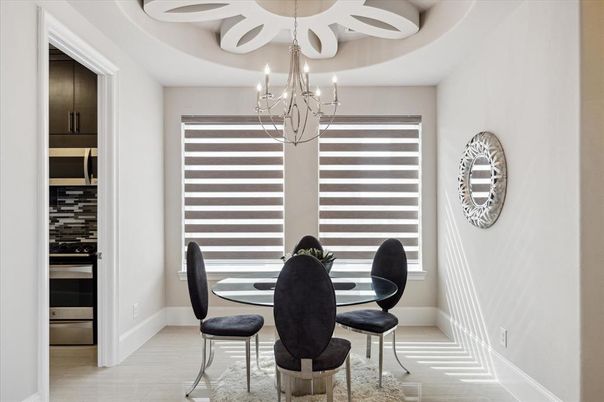 Chandelier, Dining room, Interior