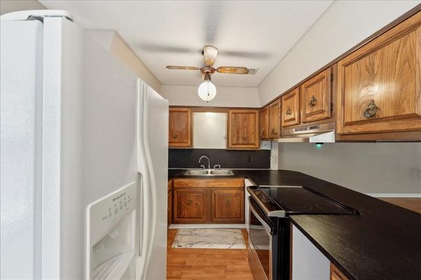 Interior, Kitchen, Marble, Wood Texture Flooring