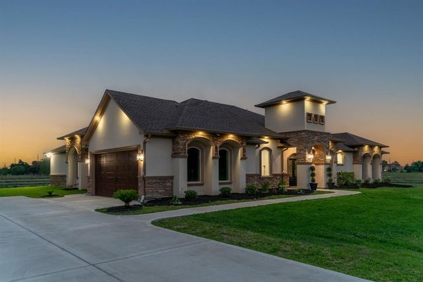 Attached, Backyard, Exterior, Facade, French Provincial