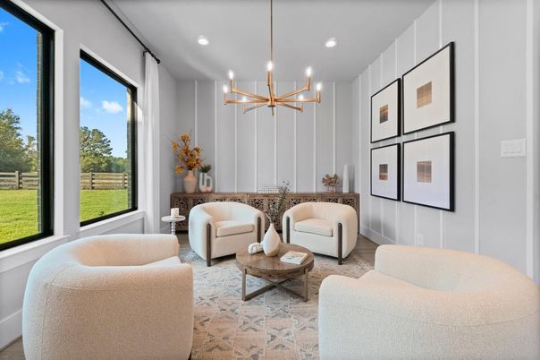 Interior, Living room, Pendant Lights, Recessed Lighting