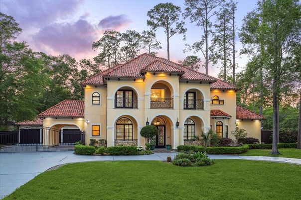 Attached, Backyard, Exterior, Facade, Mediterranean