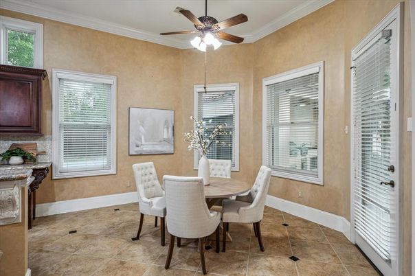 Dining room, Interior