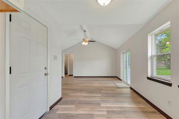 Empty room, Interior, Wood Texture Flooring