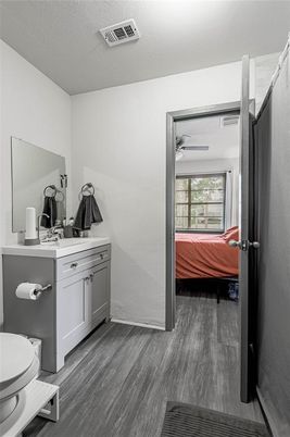 Bathroom, Bedroom, Interior, Wood Texture Flooring