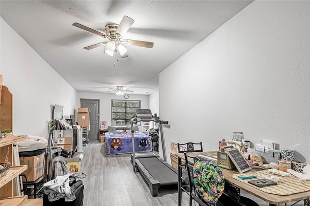 Fitness Equipment, Interior, Wood Texture Flooring