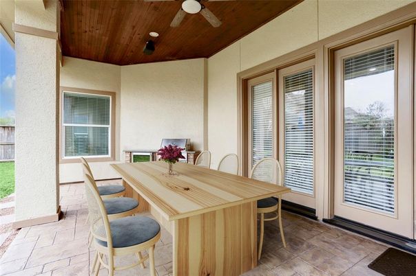 Dining room, Interior, Wooden Ceilings