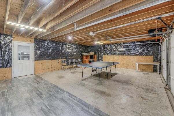 Game Room, Interior, Marble Walls, Wooden Beams