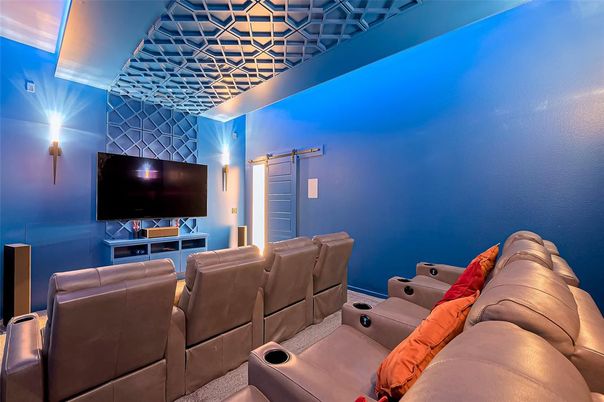 Home Theatre Room, Interior, Projection Screen, Theatre Room