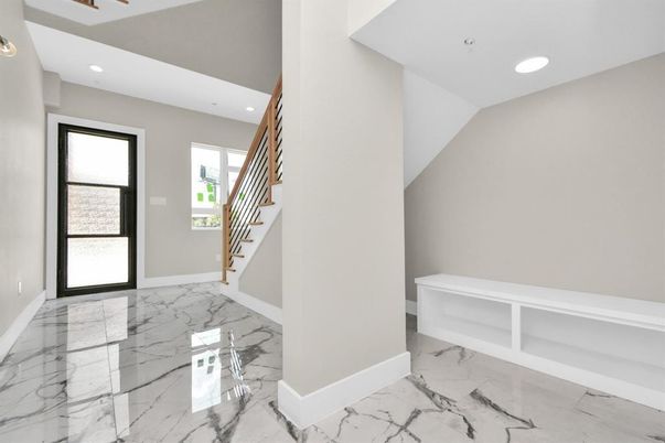 Interior, Marble, Recessed Lighting