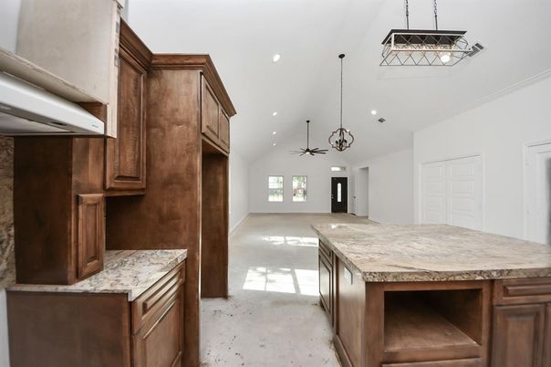 Interior, Kitchen, Pendant Lights, Recessed Lighting