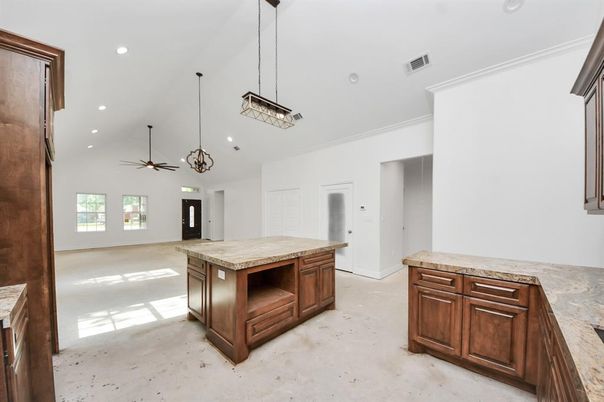 Interior, Kitchen, Pendant Lights, Recessed Lighting