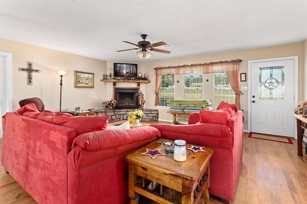 Billiard Table, Fireplace, Game Room, Interior, Living room, Wood Texture Flooring