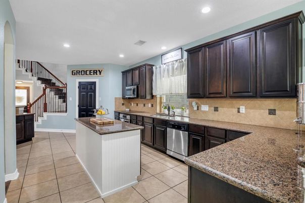 Interior, Kitchen, Recessed Lighting, Stainless Steel Appliances