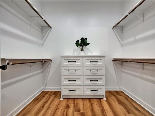 Interior, Walk-in Closets, Wood Texture Flooring