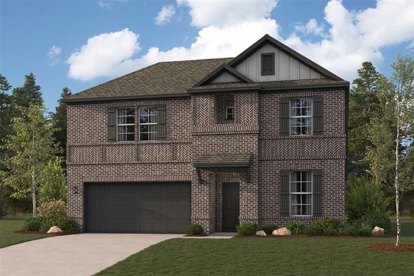 Attached, Exterior, Facade, Brick Facade, Brick Traditional
