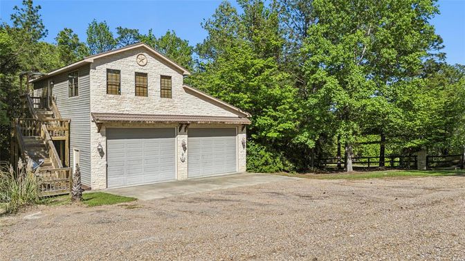 Attached, Backyard, Detached Garage, Exterior, Facade, Brick Traditional