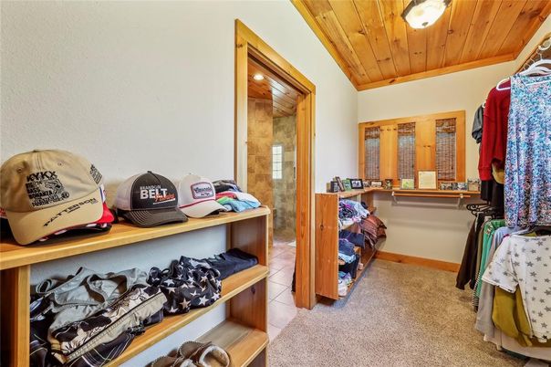 Interior, Walk-in Closets, Wooden Ceilings