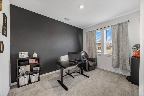 Home Office, Interior, Recessed Lighting