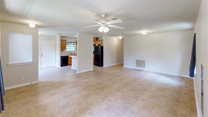 Empty room, Interior, Kitchen