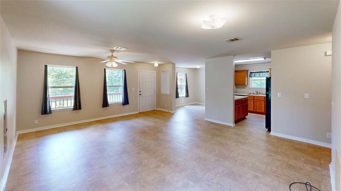 Empty room, Interior, Kitchen