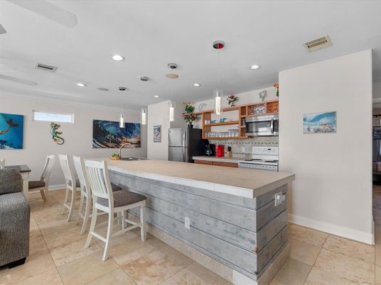 Interior, Kitchen, Pendant Lights, Recessed Lighting
