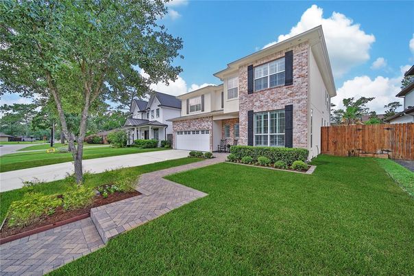 Attached, Exterior, Facade, Brick Facade, Brick Traditional