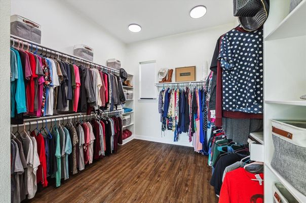 Interior, Recessed Lighting, Walk-in Closets, Wood Texture Flooring