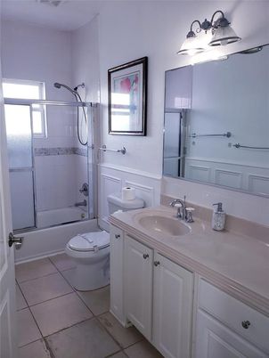 Bathroom, Dual Sink Vanities, Glass Shower, Interior