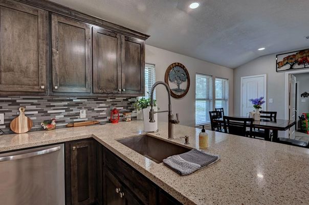 Dining room, Interior, Kitchen, Recessed Lighting