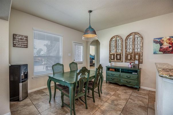 Dining room, Interior, Pendant Lights