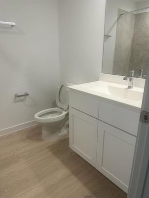 Bathroom, Interior, Wood Texture Flooring
