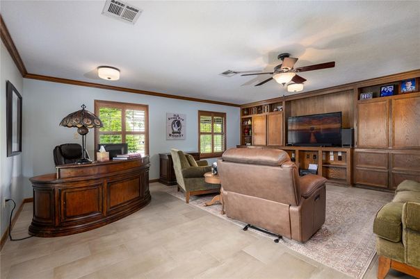 Home Office, Interior, Living room